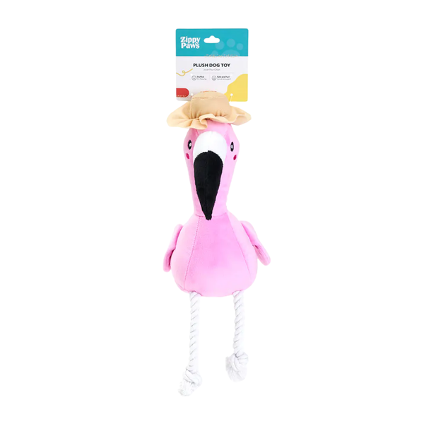 Zippypaws Playful Pal - Freya The Flamingo