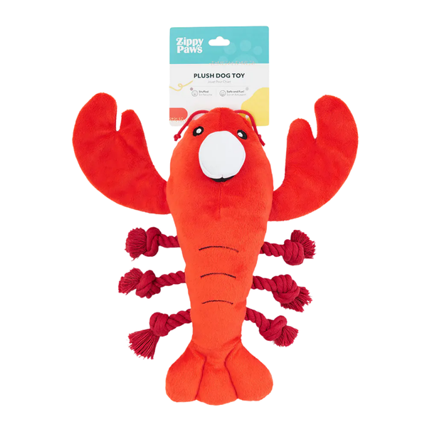 ZIPPYPAWS PLAYFUL PAL - LUCA THE LOBSTER
