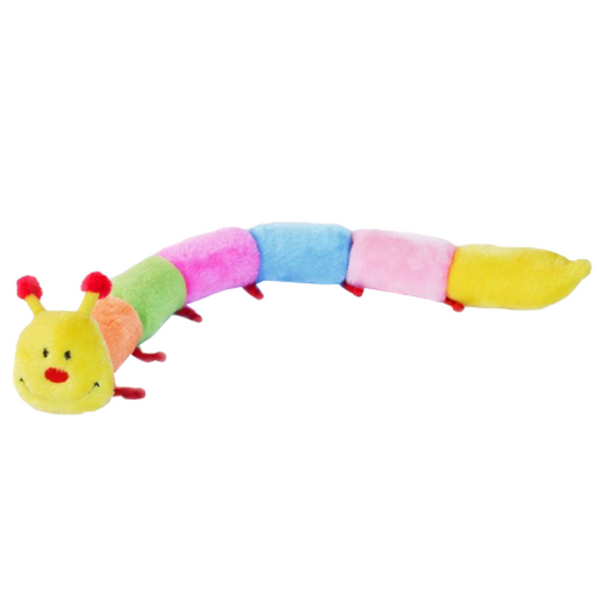 ZIPPYPAWS VALENTINES CATERPILLAR -DELUX 7 SQUEAKERS