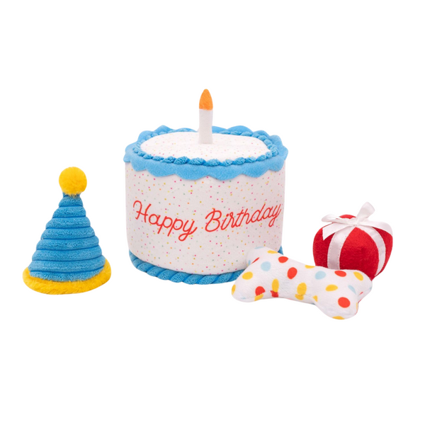 ZIPPYPAWS ZIPPY BURROW - BIRTHDAY CAKE