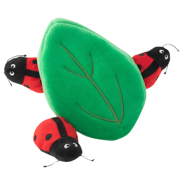 ZIPPYPAWS ZIPPY BURROW - LADYBUGS IN LEAF