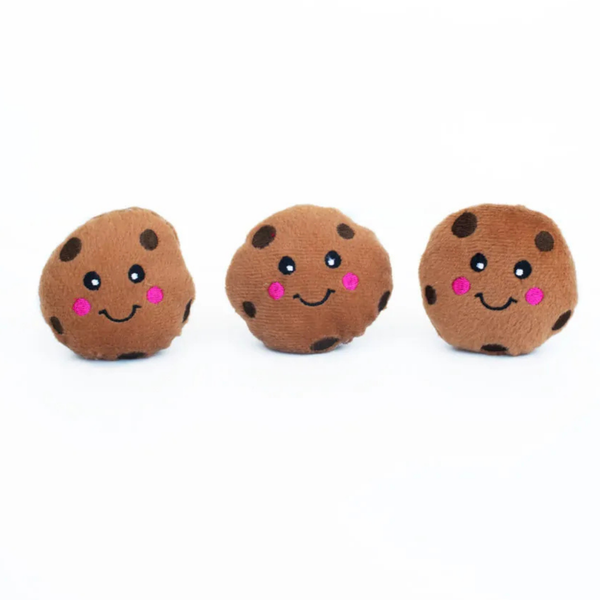 ZIPPYPAWS MINIZ 3-PACK - COOKIES