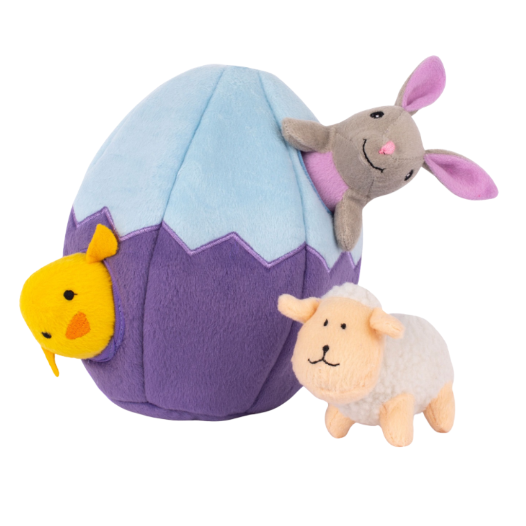 Zippy Baws Rabbit ZippyPaws Zippy Burrow Easter Egg and Friends – Pet Bites