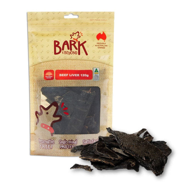 Bark & Beyond Beef Liver Treats 120g