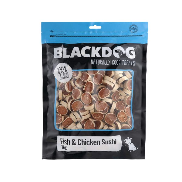 Black Dog Fish & Chicken Sushi 1kg