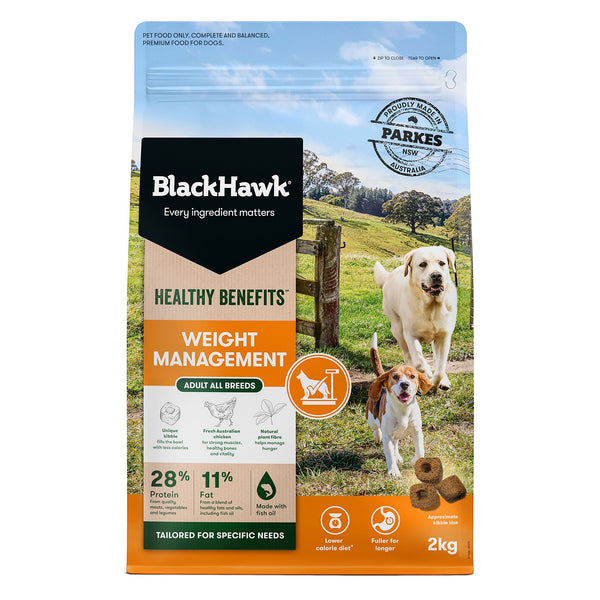 BLACK HAWK HEALTHY BENEFITS WEIGHT MANAGEMENT 2KG