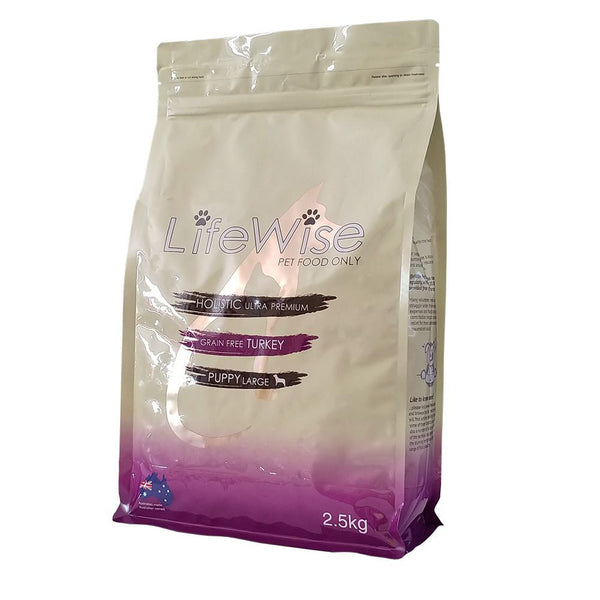 LIFEWISE PUPPY (STAGE 3) GF TURKEY LAMB VEG LG BITES 2.5KG