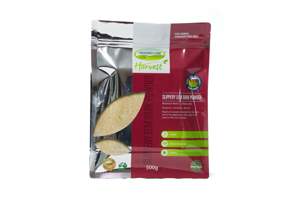 CROOKED LANE SLIPPERY ELM BARK POWDER 500G