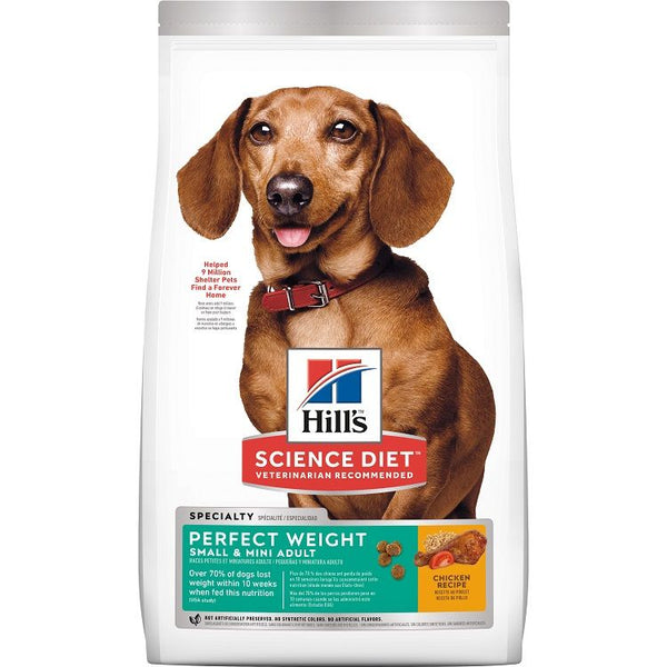 HILLS DOG ADULT PERFECT WEIGHT SML & TOY BREED 1.81KG