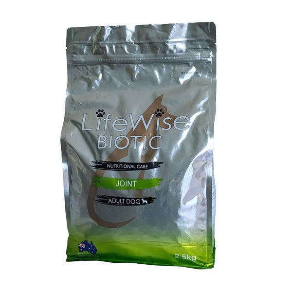 LIFEWISE BIOTIC JOINT WITH LAMB RICE OATS AND VEG 2.5KG