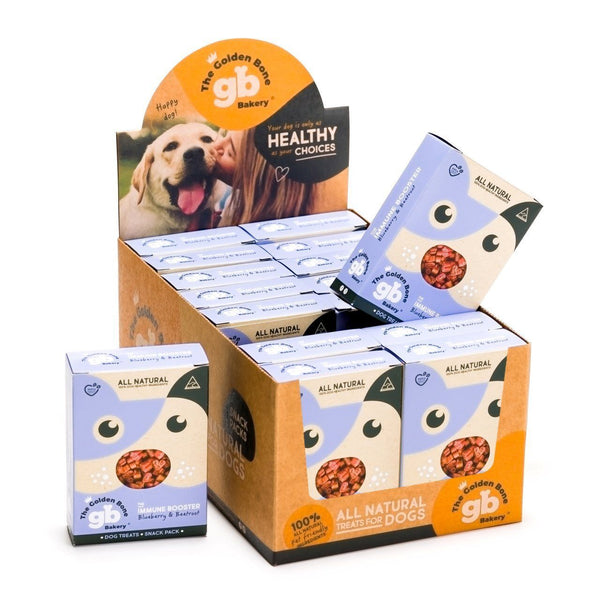 THE GOLDEN BONE BAKERY IMMUNE BOOSTING 40G POS BOX (OM16)