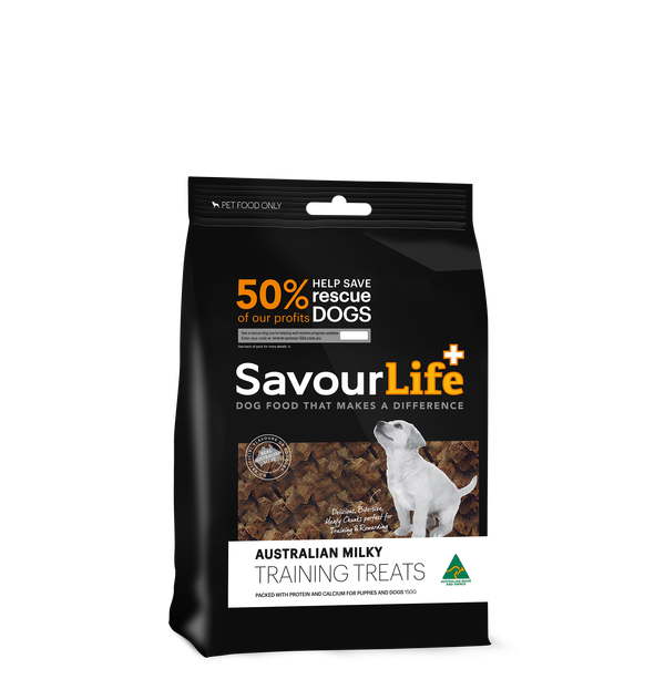 SAVOURLIFE AUSTRALIAN MILKY TRAINING TREATS 150G