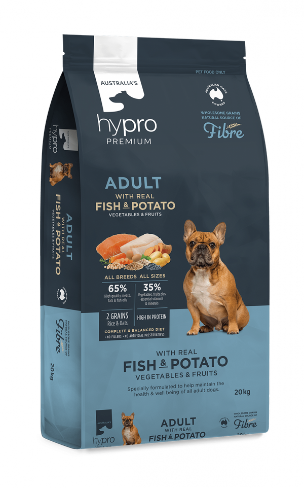 HYPRO PREMIUM ADULT FISH AND POTATO 2.5KG