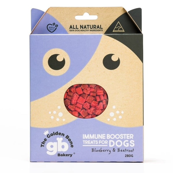 THE GOLDEN BONE BAKERY IMMUNE BOOSTING TREATS 280G