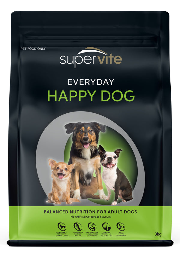 SUPERVITE HAPPY DOG 3KG
