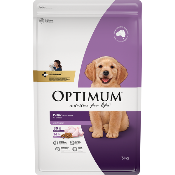 OPTIMUM DOG DRY PUPPY CHICKEN 3KG