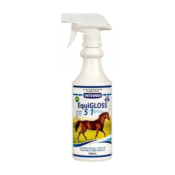 VETSENSE EQUIGLOSS 5 IN 1 500ML