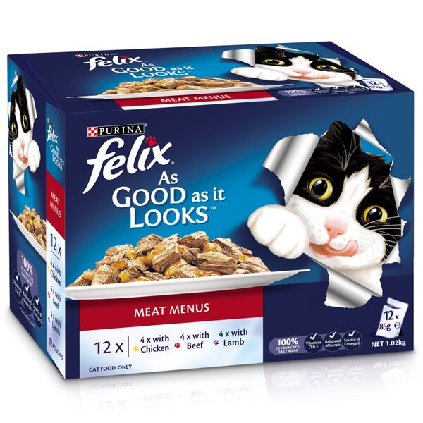 FELIX AGAIL GIJ MEAT MENU 12X85G