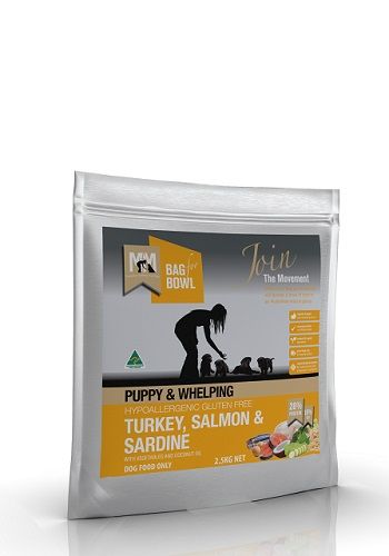 MFM PUPPY TURKEY & SLMN & SARDINE GLUTEN FREE GOLD 2.5kG