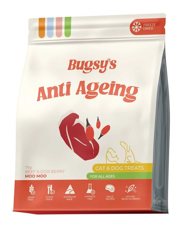BUGSYS FREEZE DRIED ANTI AGEING 70G