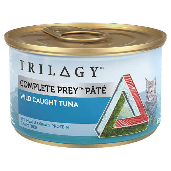 TRILOGY COMPLETE PREY PATE TUNA 85G 24PK (OM24)