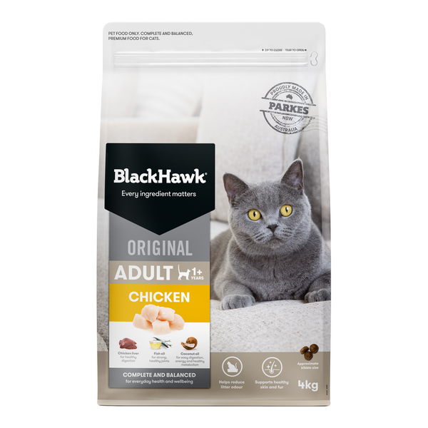 BLACK HAWK CAT CHICKEN 4KG