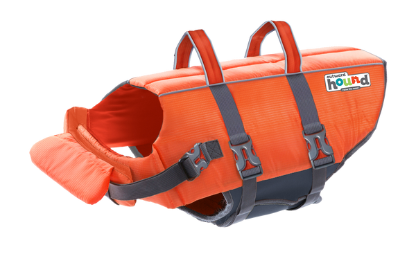 OUTWARD HOUND DOG LIFE JACKET ORANGE MD