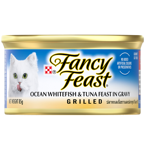 FANCY FEAST GRILLED OCEAN WHITE FISH 85G 24PK (OM24)