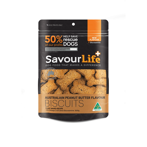 SAVOURLIFE AUSTRALIAN PEANUT BUTTER BISCUIT 500G