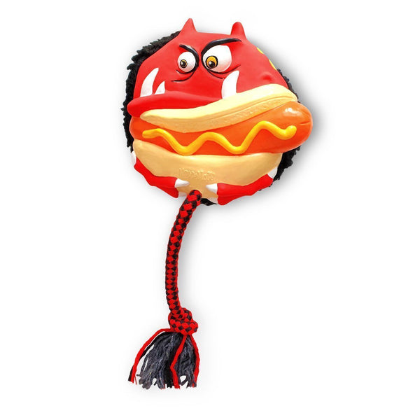MAX & MOLLY SQUEAKER SNUGGLES DOG TOY - PACO EL DIABLO