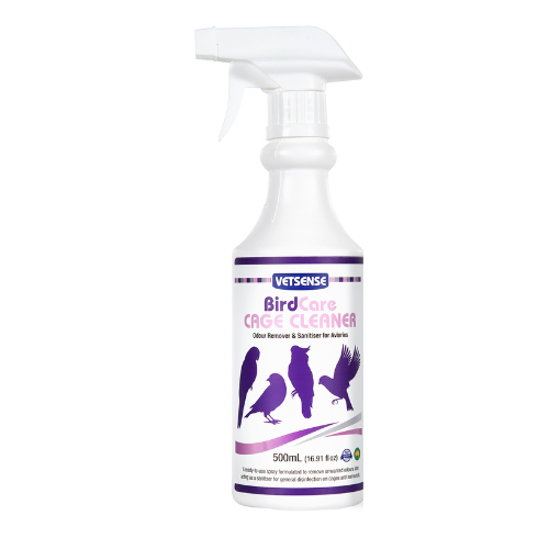 VETSENSE BIRDCARE CAGE CLEANER SPRAY 500ML – Pet Bites
