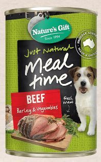 NATURES GIFT BEEF BARLEY & VEG 700G 12PK (OM12)