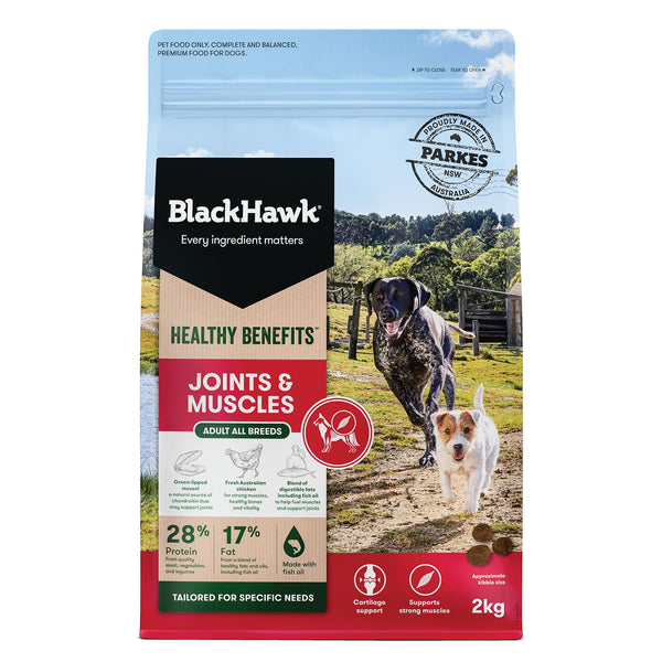 BLACK HAWK HEALTHY BENEFITS JOINTS & MUSCLES 2KG