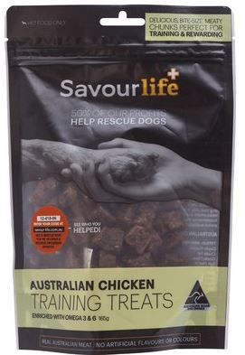 SAVOURLIFE AUSTRALIAN CHICKEN TRAINING TREATS 165G