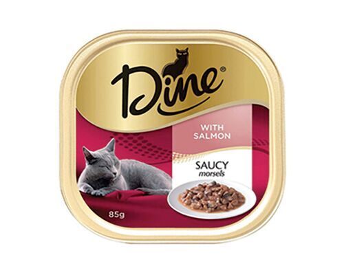 DINE WET SALMON IN A SEAFOOD SAUCE 85G 1X7PK