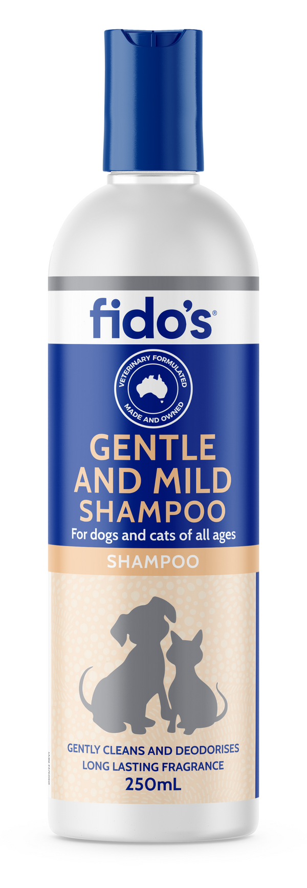 FIDOS GENTLE & MILD SHAMPOO 250ML