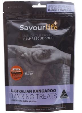 SAVOURLIFE AUSTRALIAN KANGAROO TRAINING TREATS 165G