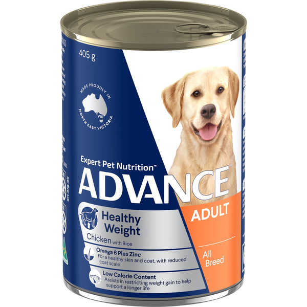 ADVANCE DOG ALL BRD WGHT CNTRL CHK RC 405G 12PK(OM12)