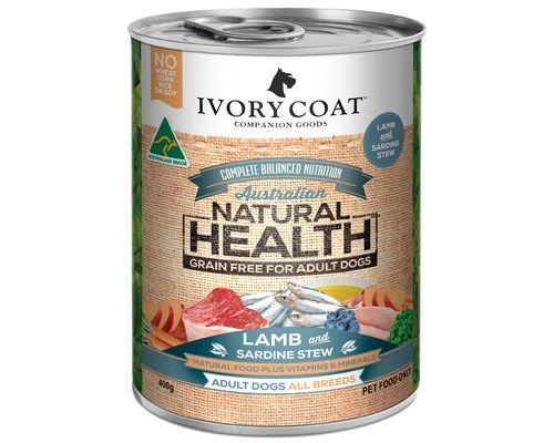 IVORY COAT LAMB & SARDINE STEW 400G 12PK (OM12)