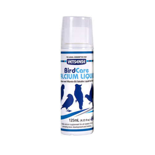 VETSENSE BIRDCARE CALCIUM LIQUID 125ML