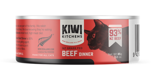 KIWI KITCHENS CAT BEEF 85G 18PK (OM18)