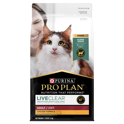 PRO PLAN ADULT CAT LIVE CLEAR CHICKEN 1.5KG