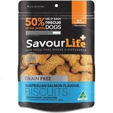 SAVOURLIFE GRAIN FREE SALMON BISCUIT 425G