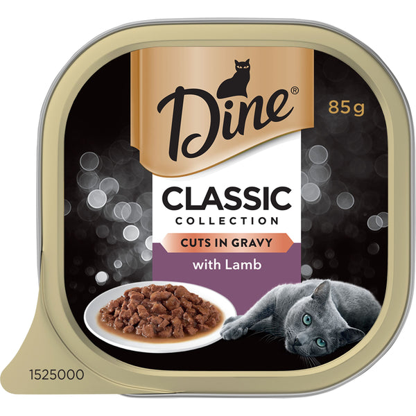 DINE WET SLOW COOKED LAMB MORSELS 85G 14PK(OM14)