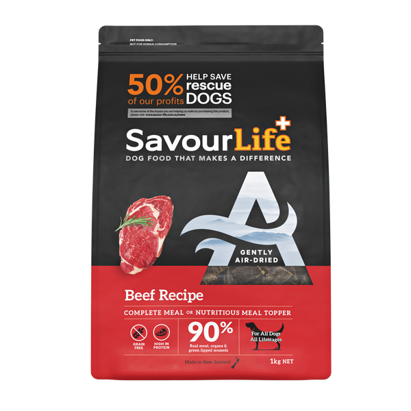 SAVOURLIFE AIR-DRIED ADULT BEEF RECIPE 1KG