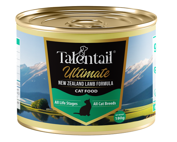 TALENTAIL ULTIMATE NEW ZEALAND LAMB CAT FOOD 180G X12 (OM12)