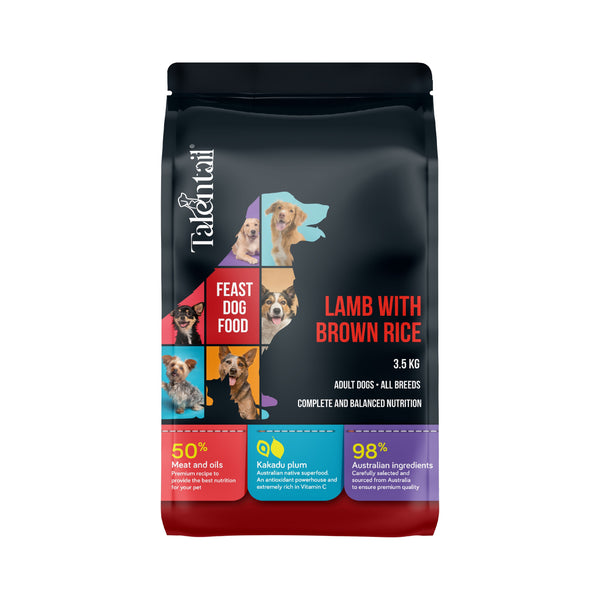 TALENTAIL PREMIUM LAMB WITH BROWN RICE 3.5 KG