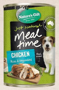 NATURES GIFT CHICKEN RICE & VEG 700G 12PK (OM12)