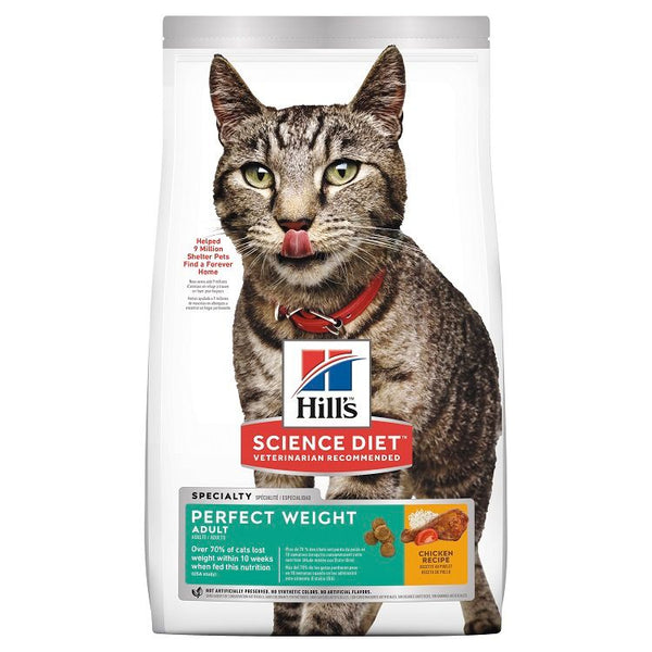 HILLS CAT ADULT PERFECT WEIGHT 3.17KG