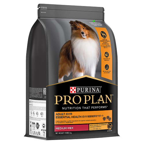 PRO PLAN ADULT MEDIUM BREED CHICKEN 3KG